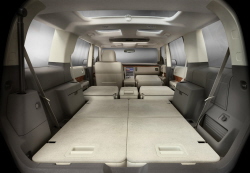 2009 Ford Flex with seats folded