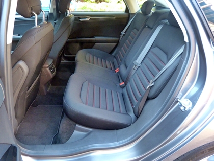 2013 Ford Fusion rear seat