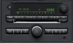 Audio system with 6-disc cd-changer