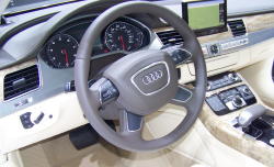 2011 Audi A8 interior