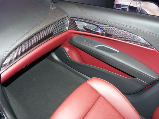 2013 Cadillac ATS carbon fiber trim