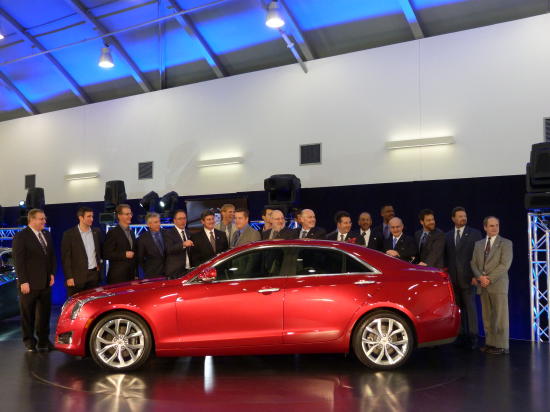 2013 Cadillac ATS team