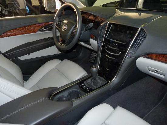 2013 Cadillac ATS gray interior