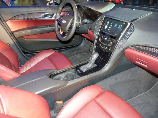 2013 Cadillac ATS interior