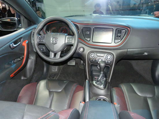 2013 Dodge Dart instrument panel