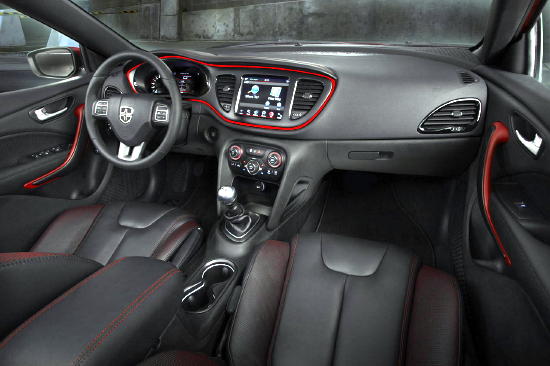 2013 Dodge Dart interior