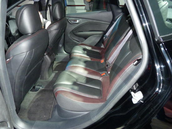 2013 Dodge Dart rear seat