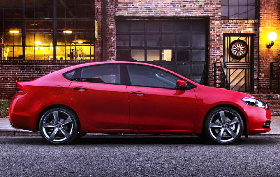 2013 Dodge Dart side