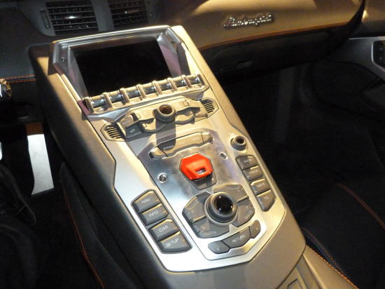 Aventador controls