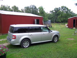 Ford Flex at the in-laws