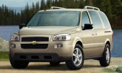 Minivan Models at TrueDelta: 2008 Chevrolet Uplander exterior