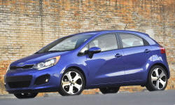 Kia Models at TrueDelta: 2015 Kia Rio exterior