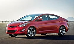 Coupe Models at TrueDelta: 2014 Hyundai Elantra exterior