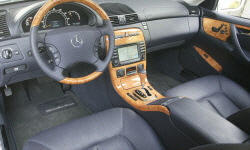 Coupe Models at TrueDelta: 2006 Mercedes-Benz CL-Class interior