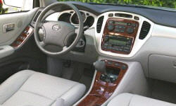 Toyota Models at TrueDelta: 2007 Toyota Highlander interior