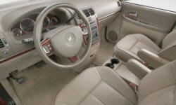 Minivan Models at TrueDelta: 2007 Buick Terraza interior