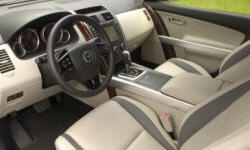 Mazda Models at TrueDelta: 2009 Mazda CX-9 interior