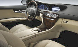 Coupe Models at TrueDelta: 2010 Mercedes-Benz CL-Class interior
