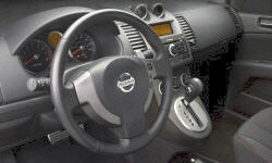 Nissan Models at TrueDelta: 2009 Nissan Sentra interior
