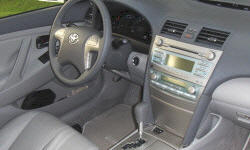 Toyota Models at TrueDelta: 2009 Toyota Camry interior