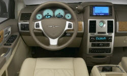 Minivan Models at TrueDelta: 2010 Chrysler Town & Country interior