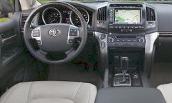 Toyota Models at TrueDelta: 2011 Toyota Land Cruiser interior