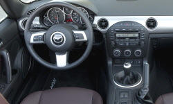 Mazda Models at TrueDelta: 2012 Mazda MX-5 Miata interior