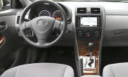 Toyota Models at TrueDelta: 2010 Toyota Corolla interior