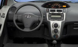 Toyota Models at TrueDelta: 2011 Toyota Yaris interior
