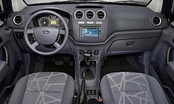 Minivan Models at TrueDelta: 2013 Ford Transit Connect interior