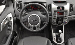 Coupe Models at TrueDelta: 2013 Kia Forte interior