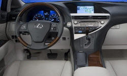 Lexus Models at TrueDelta: 2012 Lexus RX interior
