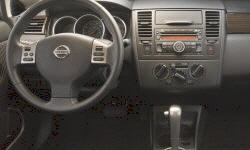 Nissan Models at TrueDelta: 2011 Nissan Versa interior