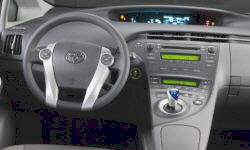 Toyota Models at TrueDelta: 2015 Toyota Prius interior