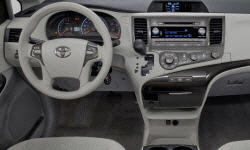 Toyota Models at TrueDelta: 2014 Toyota Sienna interior