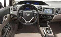 Honda Models at TrueDelta: 2012 Honda Civic interior