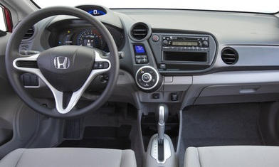 Honda Models at TrueDelta: 2014 Honda Insight interior
