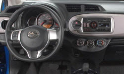 Toyota Models at TrueDelta: 2014 Toyota Yaris interior