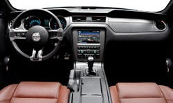 Coupe Models at TrueDelta: 2014 Ford Mustang interior