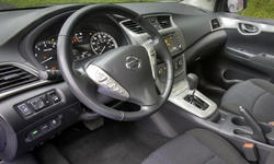 Nissan Models at TrueDelta: 2015 Nissan Sentra interior