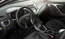 Coupe Models at TrueDelta: 2014 Hyundai Elantra interior