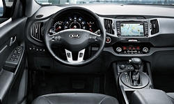 Kia Models at TrueDelta: 2016 Kia Sportage interior