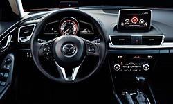 Mazda Models at TrueDelta: 2016 Mazda Mazda3 interior