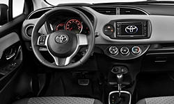 Toyota Models at TrueDelta: 2018 Toyota Yaris interior