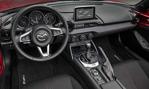 Coupe Models at TrueDelta: 2023 Mazda MX-5 Miata interior