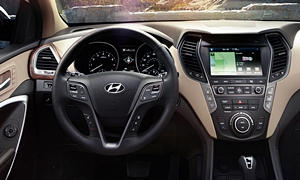 Hyundai Models at TrueDelta: 2018 Hyundai Santa Fe interior