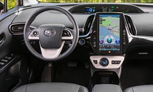 Toyota Models at TrueDelta: 2023 Toyota Prius Prime interior