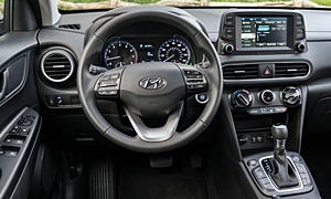 Hyundai Models at TrueDelta: 2021 Hyundai Kona interior