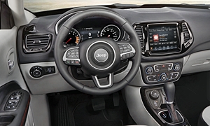 Jeep Models at TrueDelta: 2021 Jeep Compass interior
