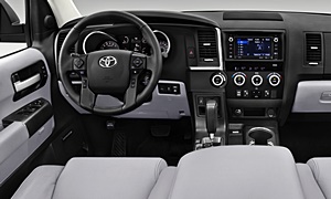 Toyota Models at TrueDelta: 2022 Toyota Sequoia interior